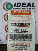  HARRIS-WELCO -  1024100 LENS FILTER"" 2"" X 4-1/4IN, SHADE 10 (LOT OF 12) Image