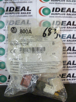  ALLEN BRADLEY - 800A-M2DR SWITCH: PUSHBUTTON MOMENTARY STAB TYPE RED Image