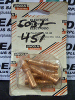  LINCOLN ELECTRIC - KP2063-1B1 ELECTRODE: FOR PRO-CUT 20,55,80 (5 PCS PER PK) Image