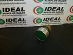  Allen-Bradley 800EM-F3 Green Flush Push Button (Lot of 3) Image