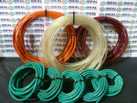  CLIPPARD - 3814-6 TUBE: PNEUMATIC TUBING LOT 1-CLEAR @ 60'  1-ORANGE @ 30'  1-RED @ 24'  5-GREEN @ 12' EA Image
