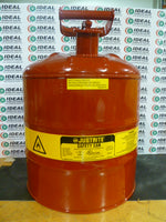  JUSTRITE - 10801 SAFETY CAN: RED, 5 GALLON, 18.9 LITTERS, TYPE I, SAFETY APPROVED Image