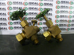  PENBERTHY - N7A 64251-040 VALVE: Material: Bronze GAUGE COCKS, 1.4MPa @ 38C, 200PSi @ 100F,  1.1MPa @ 149C,  165PSi @ 300F,  CRN OF 0990.9C. (2 SETS) Image