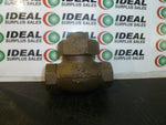  LUNKENHEIMER - 231 VALVE: 125LB BRONZE LIFT CHECK HORIZONAL SCREWED VALVE, 1/2"" Image