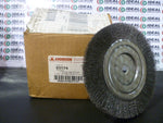  ANDERSON PRODUCTS - 03174 WHEEL: NARROW CRIMPED WIRE WHEEL, 6"" DIA, .006 WIRE, 5/8""-1/2"" Image