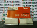  WEBER - 73748 PADS: REPLACEABLE INK PADS, FOR MODEL 526, 2-PADS/BOX Image
