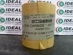  LECO 810-737 600 Grit Silicon Carbide Sanding Roll 3-7/16"x 25yd Wet or Dry Image