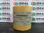  LECO 810-736 400 Grit Silicon Carbide Sanding Roll 3"x 25yd Wet or Dry Image