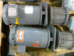  GUSHER - 35K915-672 MOTOR/PUMP: 2 HP, 3450 RPM, FR: 143TCZ, 230/460 V, 3 PH, 60 HZ, 5.7-5.4/2.72 AMP, CLASS: B, DESIGN: B, CODE: H SF: 1.0 (MSC4-4-200FJ-1D) Image