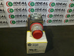  Allen-Bradley 800MR-B6D2 Red Pushbutton Image