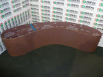  12 NEW 6"" X 60"" SANDING BELT, ALUMINUM OXIDE RESIN BOND Image