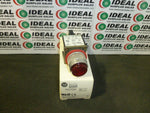  Allen Bradley 800MR-Q24R Small Round Full Voltage Pilot Light Image