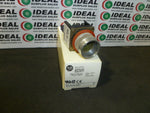  Allen Bradley 800MR-Q24 Round Illuminated Pilot Light W/O Lens 24V Image