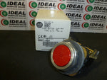  ALLEN-BRADLEY 800T-A6A BUTTON, FLUSH HEAD, RED, 1-NO, 1-NC Image