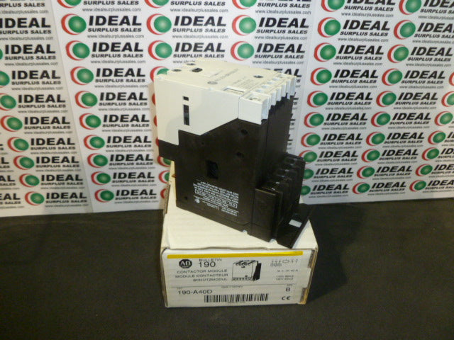 ALLEN-BRADLEY 190-A40D - CONTACTOR MODULE – Ideal Surplus