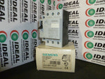  SIEMENS, 3VU1300-1MJ00 - STARTER MOTOR PROTECTOR, 2.4-4AMP, 3POLE, 1NO/1NC Image