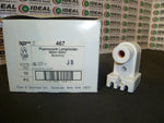  Pass & Seymour  467 Lampholder 660W 600V Slimline White Image