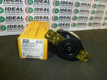  HUBBELL  HBL2350 - RECEPTACLE, 20A, 600V AC, 2P, 3W, GROUNDING, TWIST-LOCK RECEPTACLE, NEMA L9-20R Image