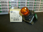  ALLEN BRADLEY 800H-QRBL24AAP Illuminated Amber Lens Button 24 V Image