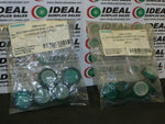  SIEMENS  3SB1910-0DE - LENS, GREEN, ILLUMINATED, PUSH BUTTON, EXTENDED TYPE LOT OF 18 Image