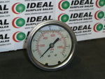  CPT  5WZ68 - GAGE, 2.5"" FACE, 1/4"" NPT, 0-160 PSI, 0-1200 kPa, OIL FILLED Image