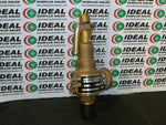  Kunkle 6010DC01 Brass Safety Pressure Relief Valve 1/2 x 3/4 35psig Set Pressure Image