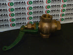  JENKINS VALVE - 3/4IN, 150 PSI, LEVER OPERATED FLOW CONTROL VALVE Image
