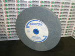  NORTON 61395 - WHEEL, 2485 RPM, 10 X 1-1/2 X 1-1/4 60/80 GRIT, MEDIUM, BUSHINGS FOR 1, 3/4, BENCH AND PEDESTAL ALUNDUM GRINDING WHEEL Image