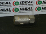  APOLLO VALVES 62-103-01 - VALVE, 1/2IN, PTFE BALL CONE, .5 PSI CRACKING PRESSURE, SS CHECK VALVE Image