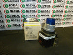  Allen Bradley 800T-PBF16B Illuminated Blue Pushbutton 120V Image