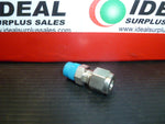  CONNECTOR, SWAGELOK SS-400-1-2 TUBE TO, PIPE .2500 IN FLARELESS X .1250 IN MPT / STAINLESS STEEL Image