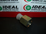  REDUCER, PARKER 8-10 F5OG5-S, TUBE STRAIGHT THD .750 IN - 16 X .875 IN / - 14 STEEL Image
