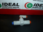  VALVE, SMC PNEUMATICS VR1211F-07 SHUTTLE, .250 IN SIZE 7.25-145 PSI PLASTIC BODY Image