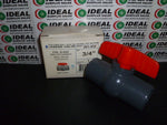  Legend 201-434 Compact Ball Valve Solvent Weld Ends 3/4" Grey Image