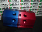  CITO PRODUCTS IM6-6-ABCDE-5-5-3/8-N -  MANIFOLD, DIVIDED IN-LINE ALUMINUM MANIFOLD, BLUE/RED Image