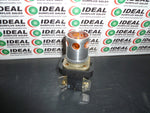  SWITCH, ALLEN-BRADLEY 800T-QA24A, PUSHBUTTON OPERATOR GUARDED BUTTON TYPE / 1 NO 1 NC CONTACTS AMBER INTERRUPTOR / MCA.ALLEN BRADLEY , N.P. 800T-Q / Image