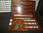  GAGE, BROWN &SHARPE 7-PIECE INTRIMIK HOLE MICROMETER SET .5000 –.7001CLXX DIA & RODS Image