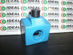  COIL, VICKERS 879141, COIL 110/120V 50/60HZ .85/.69AMP. ITEM HAS SHELF WEAR ONLY. Image