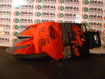  GLOVES, MCR SAFETY, NINJA FLEX - 3131, RED NYLON SHELL WITH GRAY TEXTURED LATEX PLAM COATING, SIZE S Image