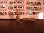  CONNECTOR, PARKER HANNIFIN 3 FBU-S TUBE, TO PIPE .1875 IN FLARELESS X .1250 IN / MALE NPTF STEEL W/NUT & SLEEVE Image