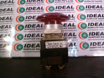  RED MUSHROOM PUSHBUTTON, ALLEN BRADLEY - 800T-FXP16 Image
