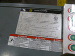  SQUARE D 9T2F 9KVA Three Phase Transformer 480V-208/120V 9 KVA 3PH NEMA 3R Image