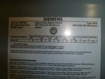  SAFETY SWITCH, SIEMENS - HNF362, NEMA TYPE 1 Image