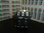  CONTACTOR, SIEMENS 42EF35AF, DEFINITE PURPOSE CONTROLLER, ENCLOSURE: OPEN, / POWER POLES: 3, AMP RATING: FL 60 RES / 75, COIL VOLTAGE: 120V 60HZ 110V 50HZ Image