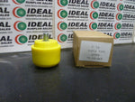  Nupla 15XHD 75.15-169 Extra Hard Yellow Flat Dome Tips (Box of 2) 1-1/2" Diameter Image