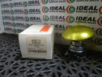  BUTTON, CUTLER HAMMER - 10250T174, JUMBO MUSHROOM HEAD, YELLOW Image