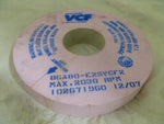  GRINDING WHEEL, NORTON - 86A80-E25VCF2, GRINDING WHEEL 16 X 2-1/2 X 5 MAX.2030 RPM 102671960 12/07 Image