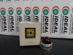  CAP, SQUARE D, 9001 R2 - RED - GLASS COLOR CAP FOR STD PILOT LIGHTS. Image