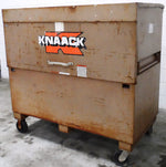  JOB BOX, KNAACK, JOBMASTER 89 -DROP FRONT PIANO LID -  60''X30''X57'' W/ CASTERS Image