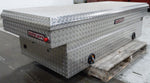  SADDLE BOX, WEATHER GUARD - 117-0-02 - MODEL 117 , ALUMINUM, 72''28''X19'' - FITS ALL FULL SIZE PICKUP TRUCKS WITH 8FT BED Image